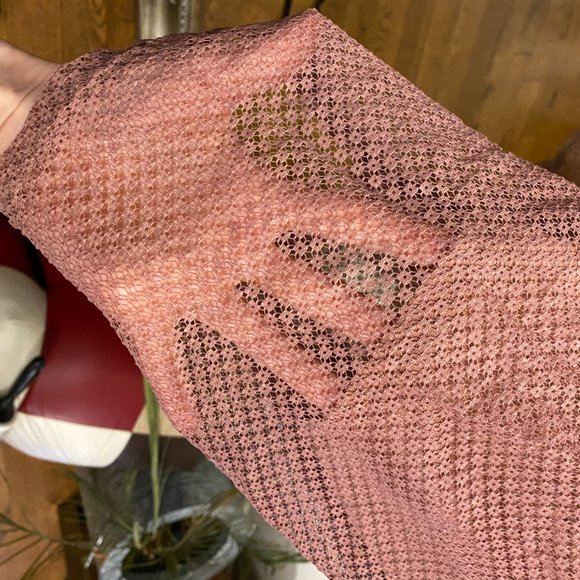 Blush Pink Lace Dress - Picture 2 of 3